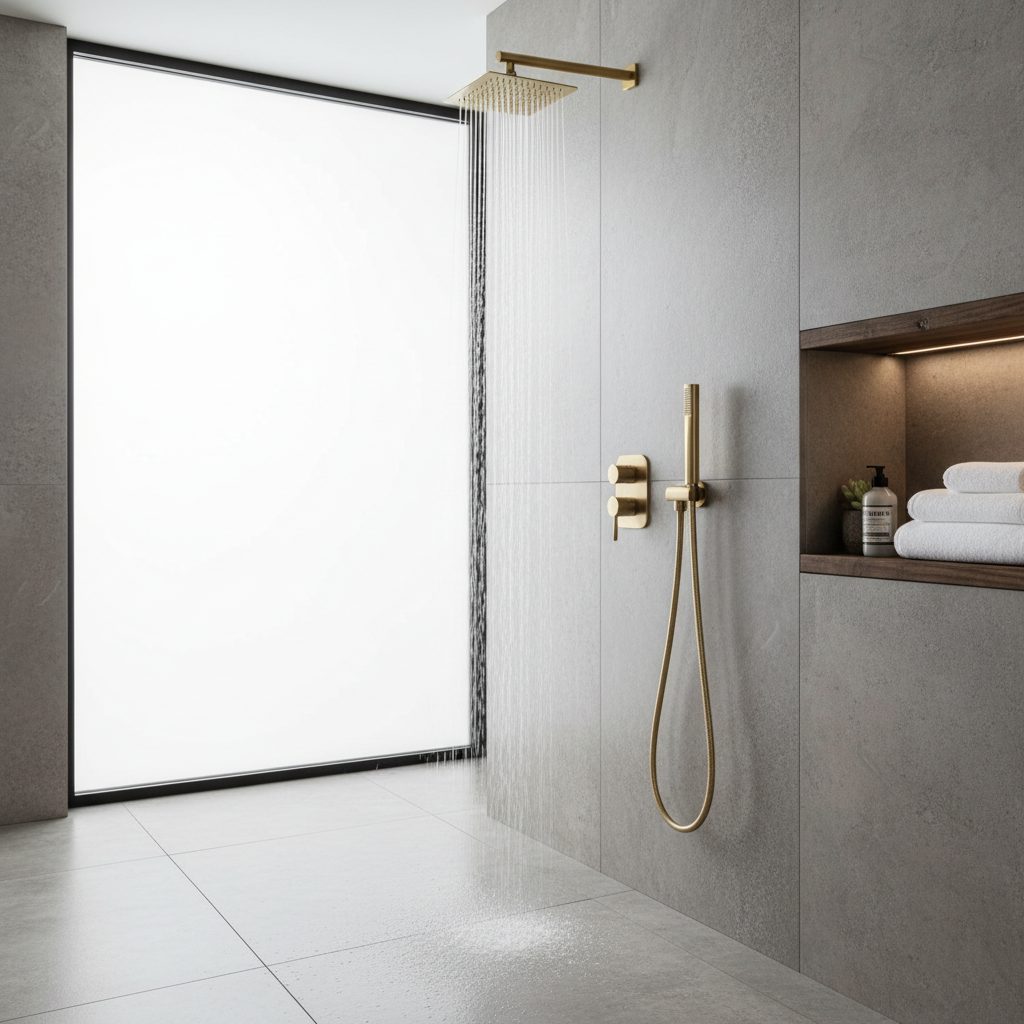 Realistische foto passend bij Wat is de beste douchekraan voor mijn badkamer? voor website SEO-tekst